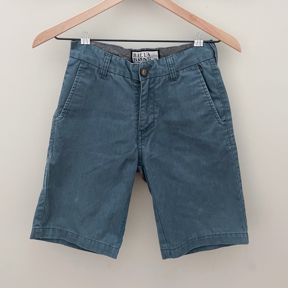Blue Billabong Boys Shorts Size 24/8 Reg